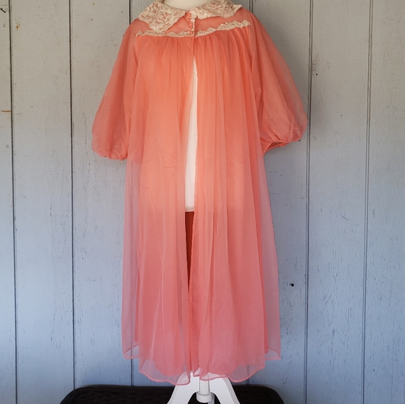 Vintage Other - Vintage Chiffon Peignoir/ Robe (Gossard Artemis)